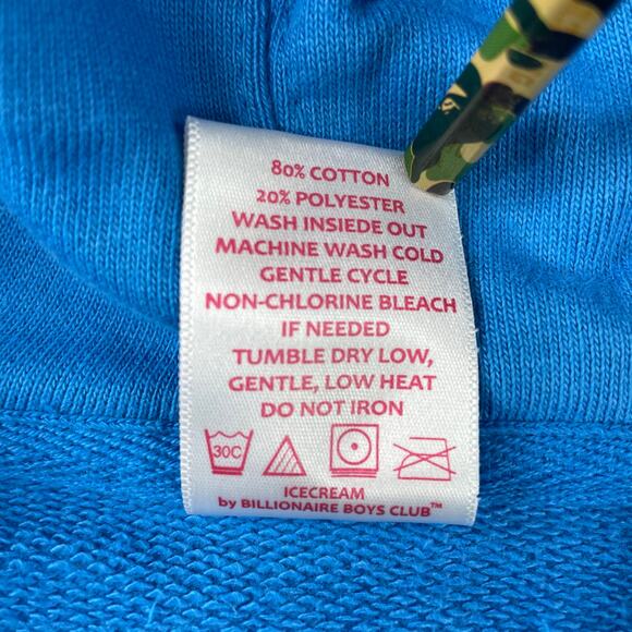 OG Billionaire Boys Club Icecream Waffle Hoodie Size M - Picture 7 of 10